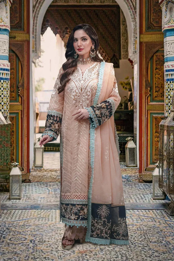 Sable Vogue | Festive Collection | FC-01 - by - Libasekhas UK - Registered Vendor of : Sable Vogue - 100% Original Designer Dresss