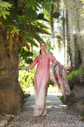 Noor by Saadia Asad | Luxury Chikankari Lawn24 | D1-A Pink Ombre - by - Libasekhas UK - Registered Vendor of : Noor by Saadia Asad - 100% Original Designer Dresss
