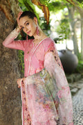 Noor by Saadia Asad | Luxury Chikankari Lawn24 | D1-A Pink Ombre - by - Libasekhas UK - Registered Vendor of : Noor by Saadia Asad - 100% Original Designer Dresss