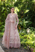 Noor by Saadia Asad | Luxury Chikankari Lawn24 | D3-A Mink Schifli - by - Libasekhas UK - Registered Vendor of : Noor by Saadia Asad - 100% Original Designer Dresss