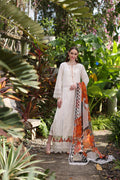 Noor by Saadia Asad | Luxury Chikankari Lawn24 | D6-B White Laser - by - Libasekhas UK - Registered Vendor of : Noor by Saadia Asad - 100% Original Designer Dresss
