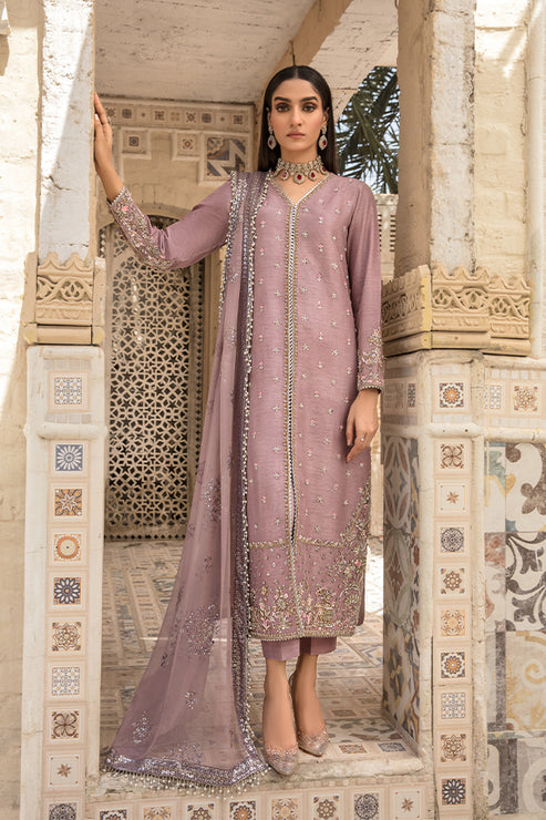 Saffron | Persia Wedding Collection | Plum Velvet - by - Libasekhas UK - Registered Vendor of : Saffron - 100% Original Designer Dresss