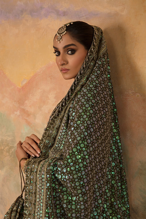 Saffron | Persia Wedding Collection | Cardinal Classic - by - Libasekhas UK - Registered Vendor of : Saffron - 100% Original Designer Dresss