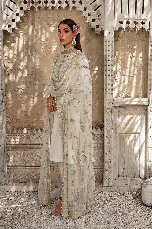 Saffron | Persia Wedding Collection | Pearl White Saffron | Persia Wedding Collection | Pearl White
