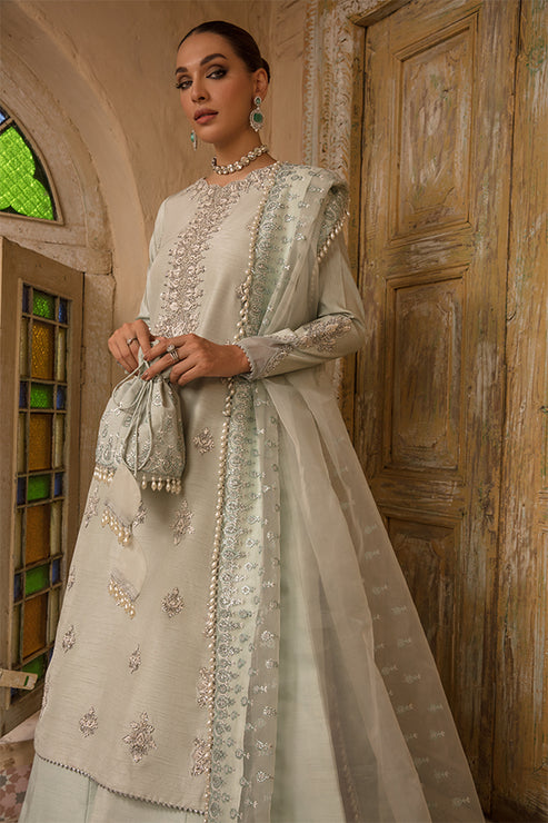 Saffron | Persia Wedding Collection | Teal Evening - by - Libasekhas UK - Registered Vendor of : Saffron - 100% Original Designer Dresss