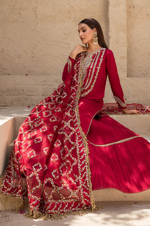 Saffron | Persia Wedding Collection | Rose Gold Satin - by - Libasekhas UK - Registered Vendor of : Saffron - 100% Original Designer Dresss