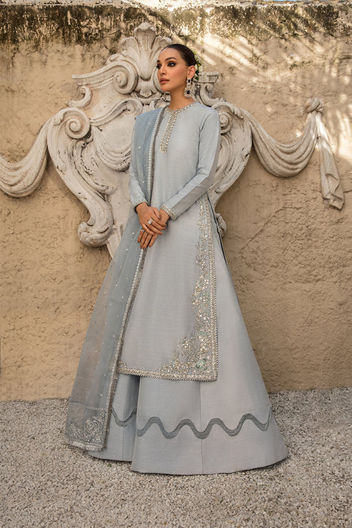 Saffron | Persia Wedding Collection | Midnight Blue - by - Libasekhas UK - Registered Vendor of : Saffron - 100% Original Designer Dresss