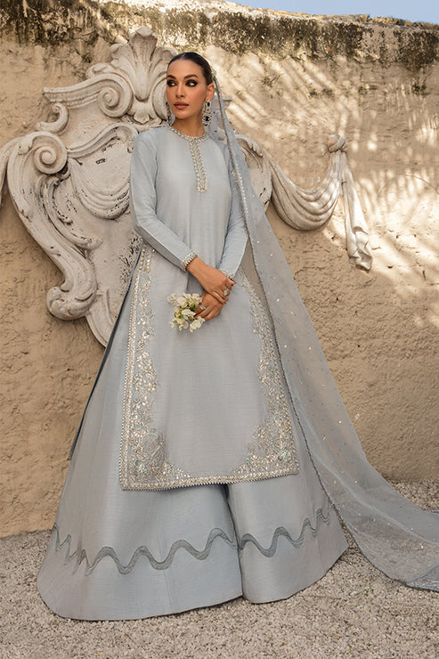 Saffron | Persia Wedding Collection | Midnight Blue - by - Libasekhas UK - Registered Vendor of : Saffron - 100% Original Designer Dresss