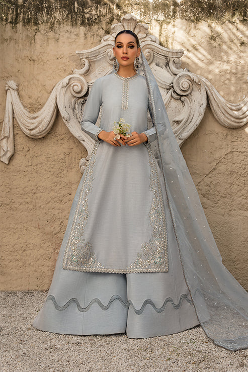 Saffron | Persia Wedding Collection | Midnight Blue - by - Libasekhas UK - Registered Vendor of : Saffron - 100% Original Designer Dresss