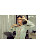Panache | Pret | Sage Serenity - by - Libasekhas UK - Registered Vendor of : Panache By Mona - 100% Original Designer Dresss