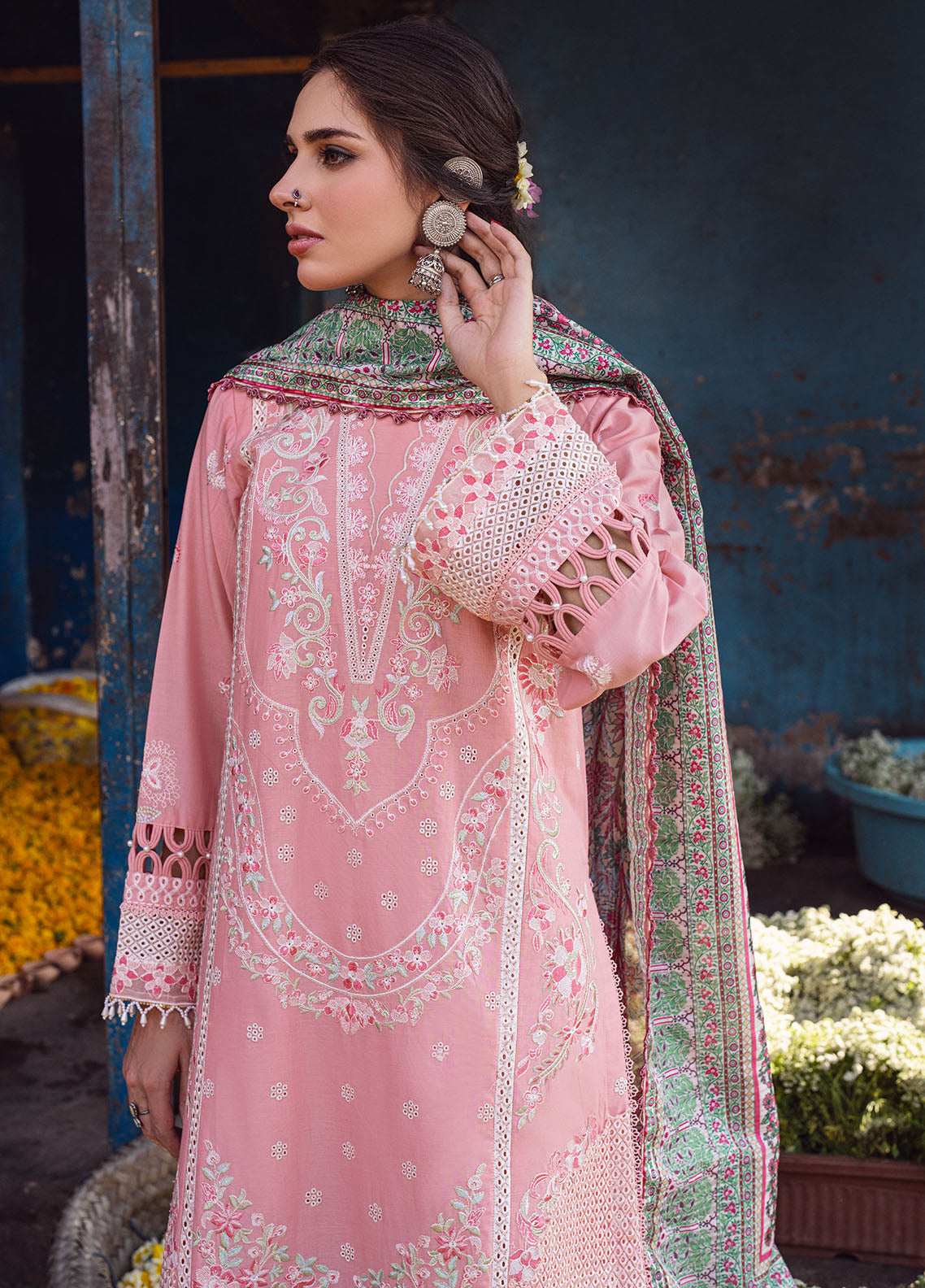 Sahane | Sahakari Chikankari Lawn Edit 24 | Mohini - by - Libasekhas UK - Registered Vendor of : Sahane - 100% Original Designer Dresss