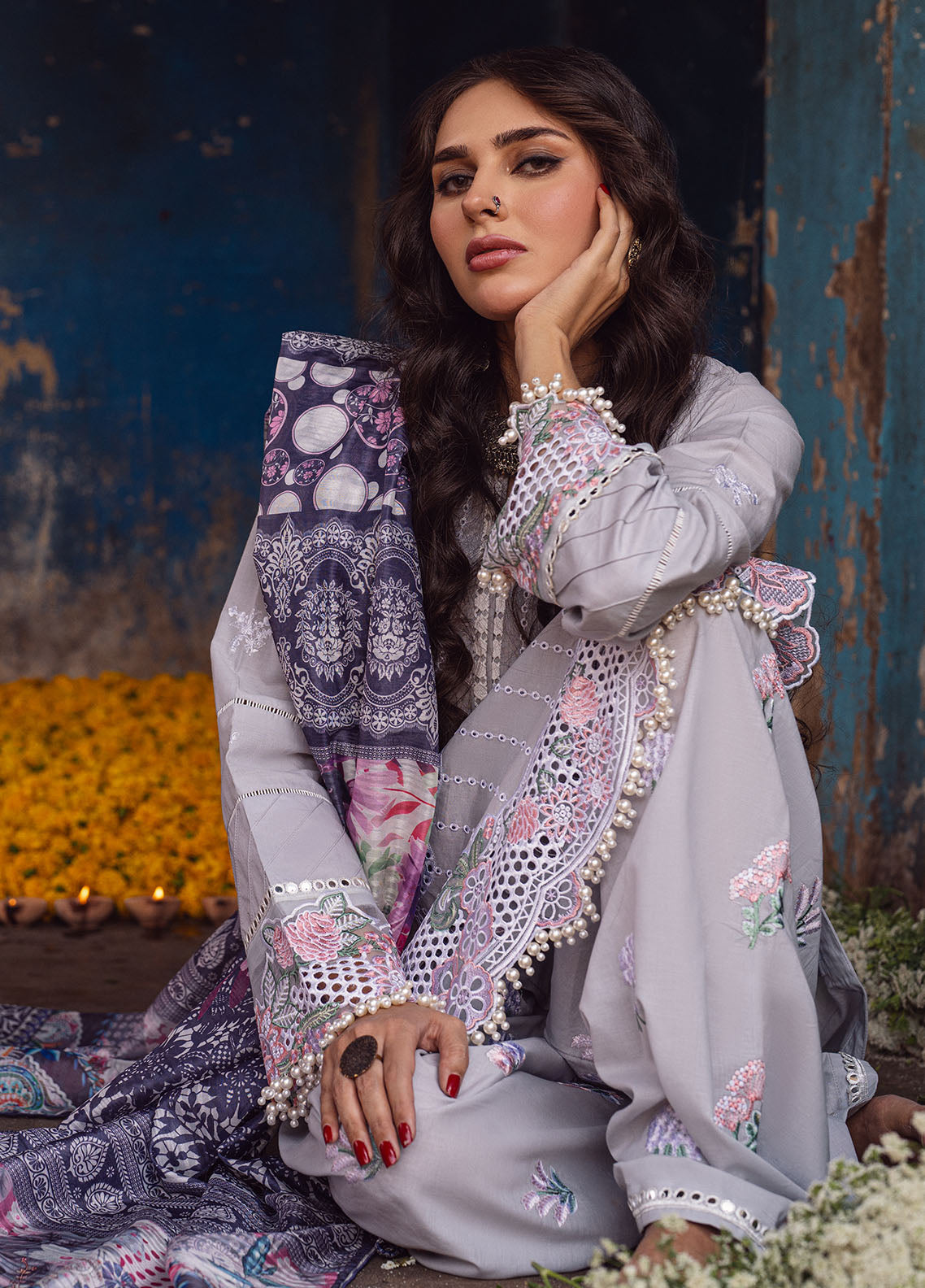 Sahane | Sahakari Chikankari Lawn Edit 24 | Dastaan - by - Libasekhas UK - Registered Vendor of : Sahane - 100% Original Designer Dresss