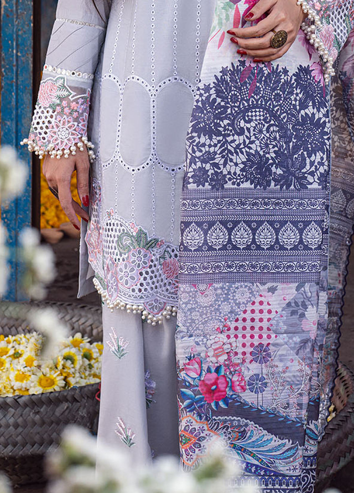 Sahane | Sahakari Chikankari Lawn Edit 24 | Dastaan - by - Libasekhas UK - Registered Vendor of : Sahane - 100% Original Designer Dresss