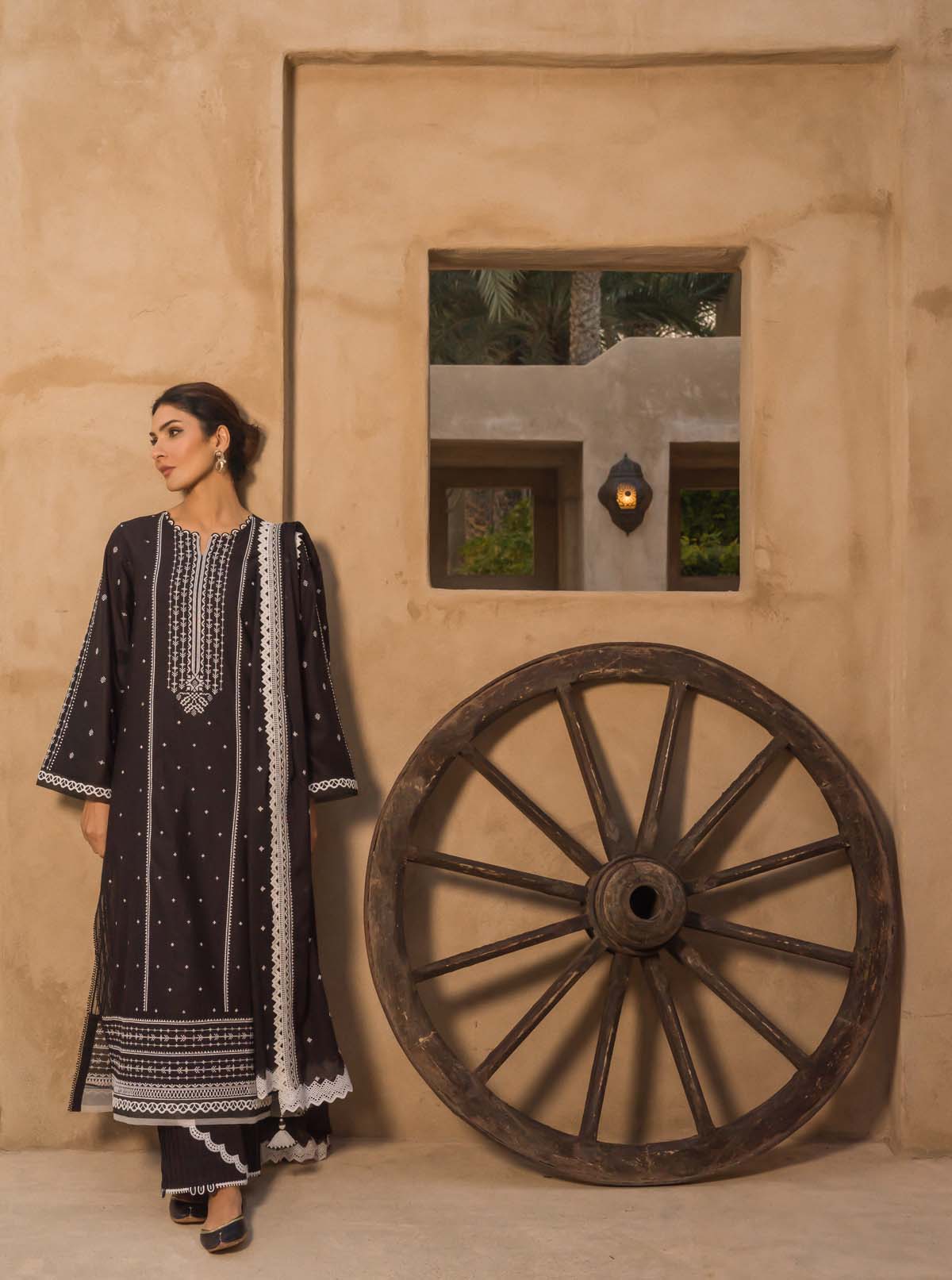 Sahar | Mirage Spring Luxury 24 | Chikankari 3 Piece - by - Libasekhas UK - Registered Vendor of : Sahar - 100% Original Designer Dresss