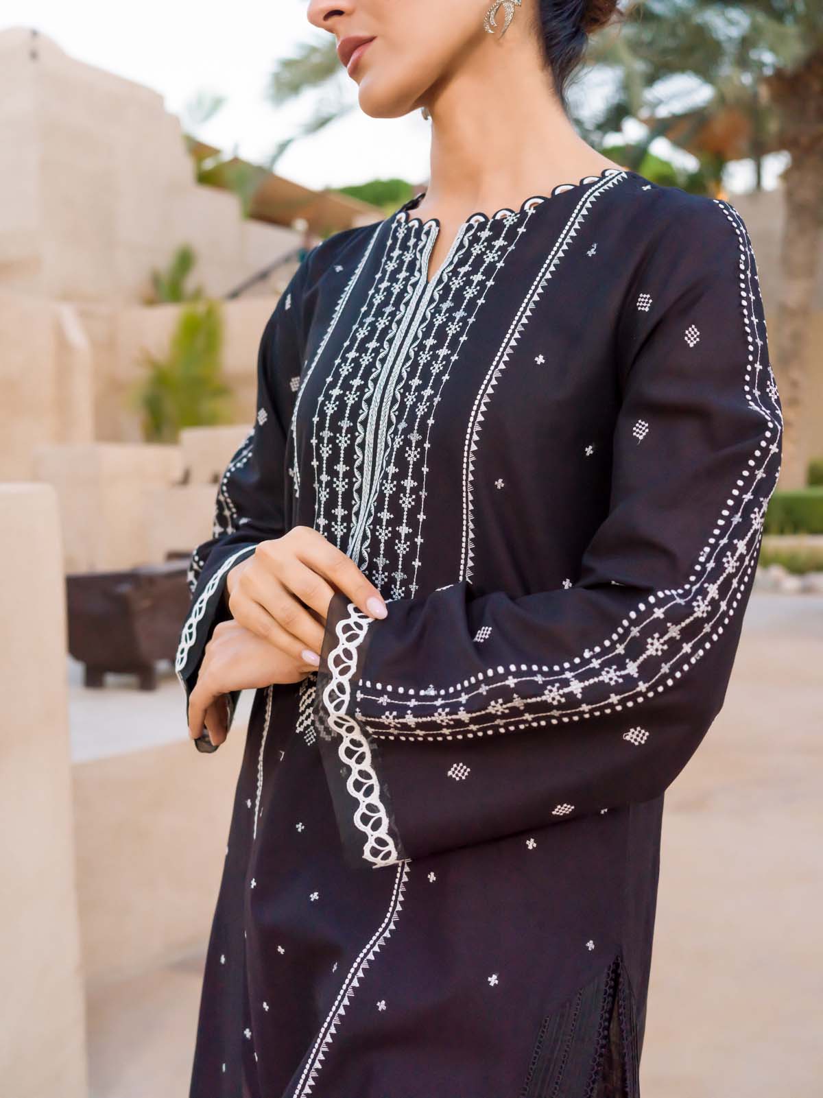 Sahar | Mirage Spring Luxury 24 | Chikankari 3 Piece - by - Libasekhas UK - Registered Vendor of : Sahar - 100% Original Designer Dresss