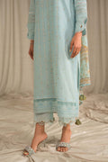 Sahar | Mirage Spring Luxury 24 | Slub Lawn 3 Piece (Embroidered) - by - Libasekhas UK - Registered Vendor of : Sahar - 100% Original Designer Dresss