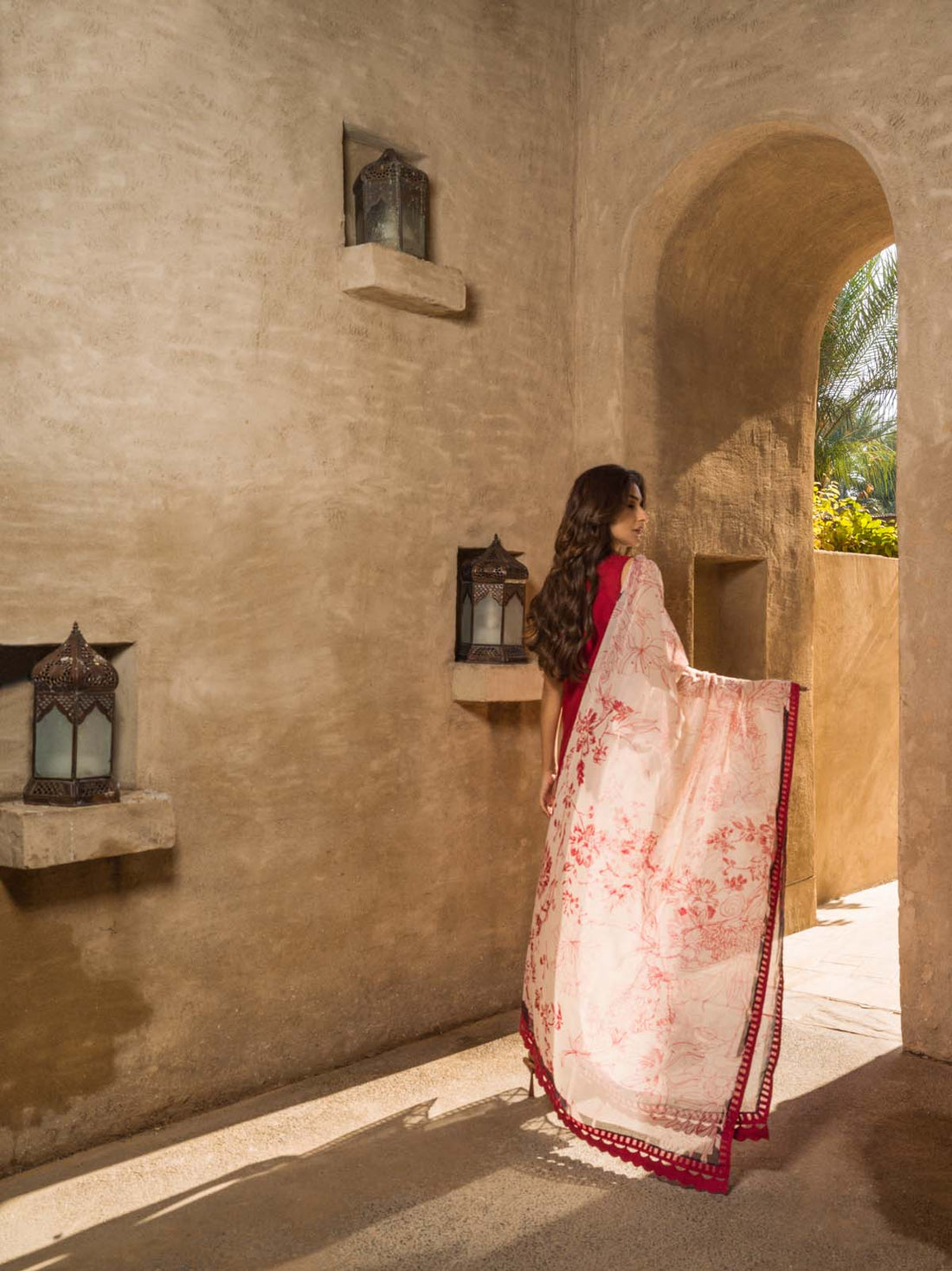 Sahar | Mirage Spring Luxury 24 | Slub Lawn 3 Piece (Embroidered) - by - Libasekhas UK - Registered Vendor of : Sahar - 100% Original Designer Dresss