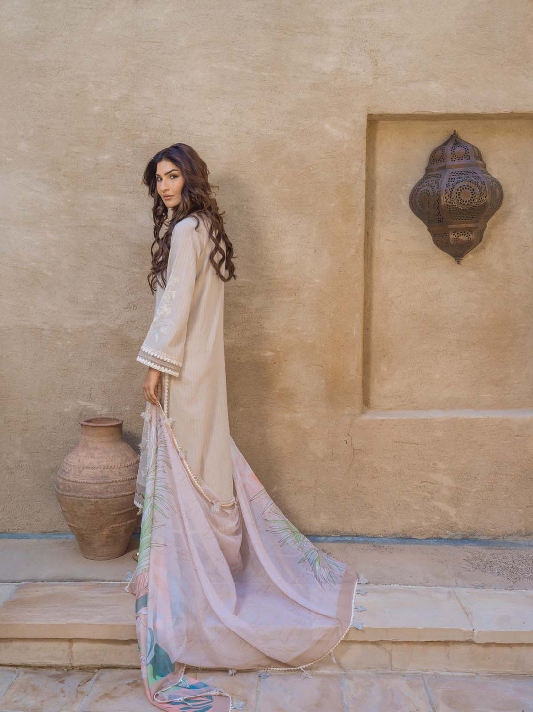 Sahar | Mirage Spring Luxury 24 | Textured Lawn 3 Piece (Embroidered) - by - Libasekhas UK - Registered Vendor of : Sahar - 100% Original Designer Dresss