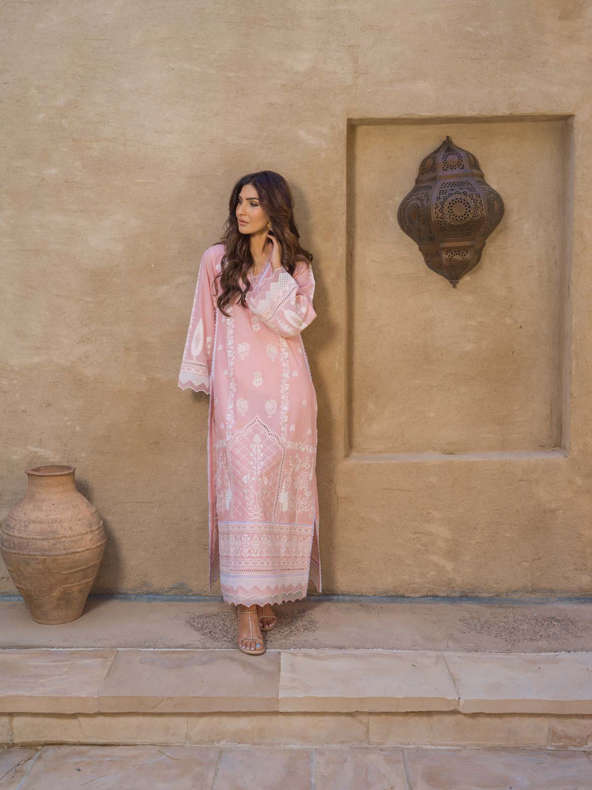 Sahar | Mirage Spring Luxury 24 | Chikankari 3 Piece - by - Libasekhas UK - Registered Vendor of : Sahar - 100% Original Designer Dresss