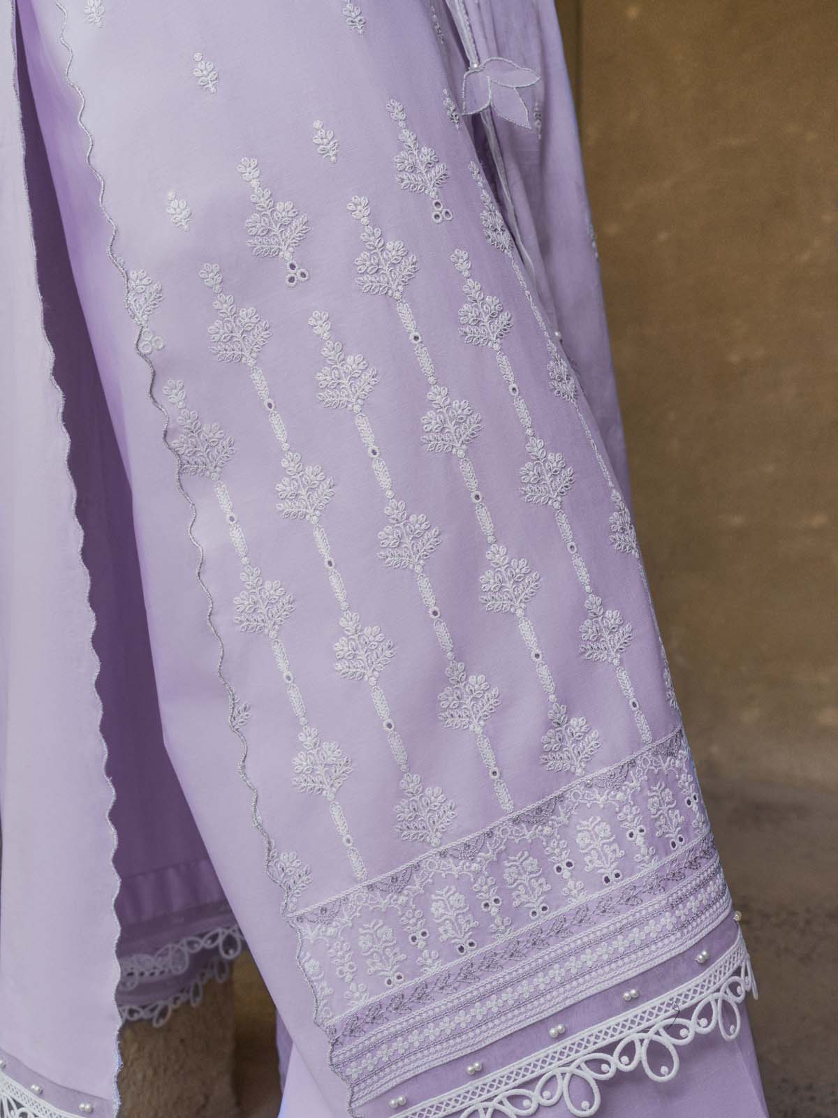 Sahar | Mirage Spring Luxury 24 | Chikankari 3 Piece - by - Libasekhas UK - Registered Vendor of : Sahar - 100% Original Designer Dresss