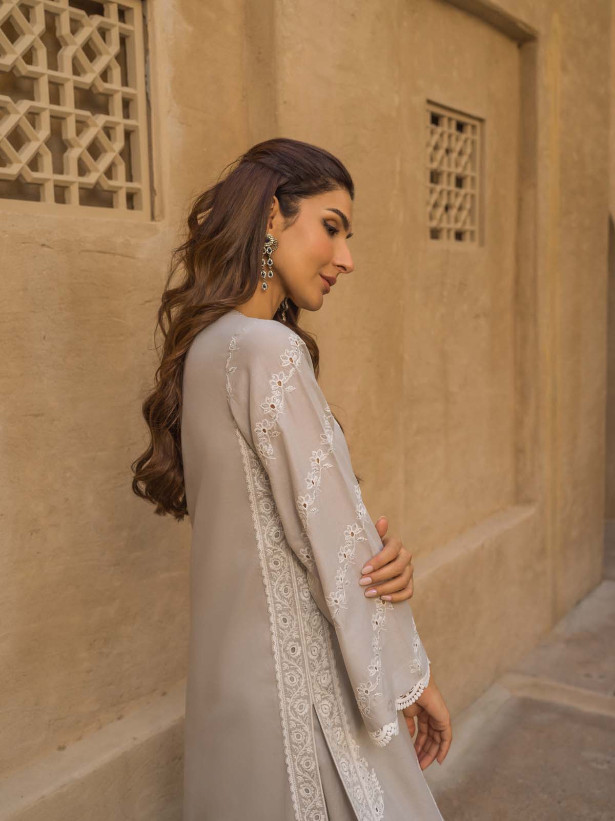Sahar | Mirage Spring Luxury 24 | Chikankari 3 Piece - by - Libasekhas UK - Registered Vendor of : Sahar - 100% Original Designer Dresss