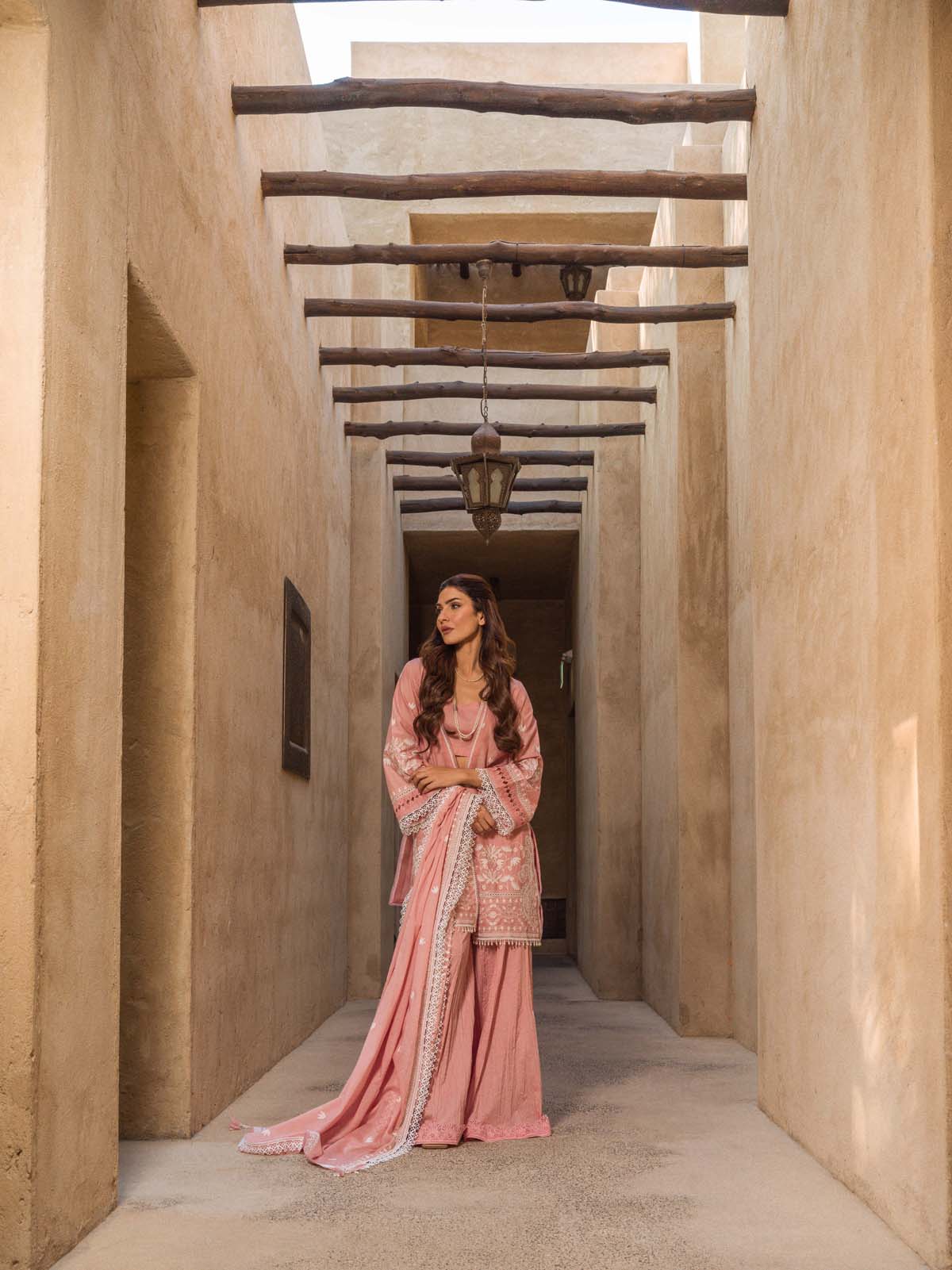Sahar | Mirage Spring Luxury 24 | Chikankari 3 Piece - by - Libasekhas UK - Registered Vendor of : Sahar - 100% Original Designer Dresss