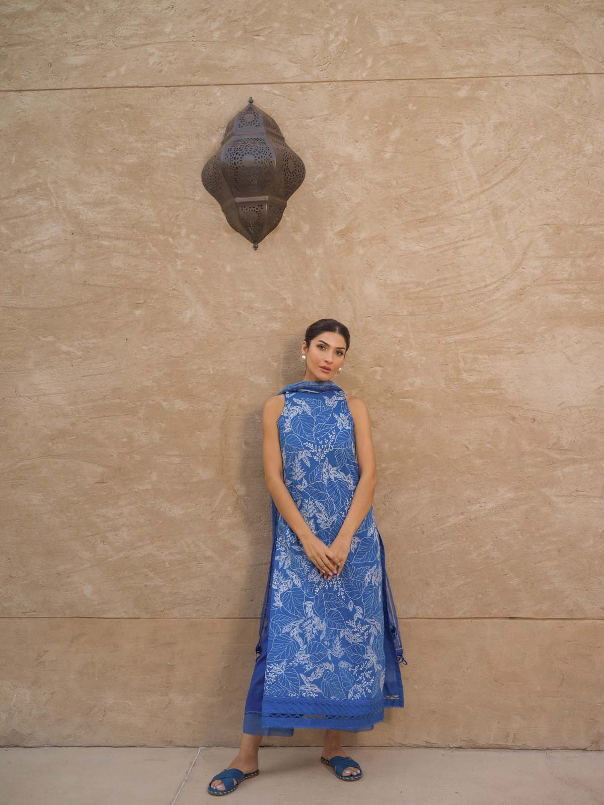 Sahar | Mirage Spring Luxury 24 | Slub Lawn 3 Piece (Embroidered) - by - Libasekhas UK - Registered Vendor of : Sahar - 100% Original Designer Dresss