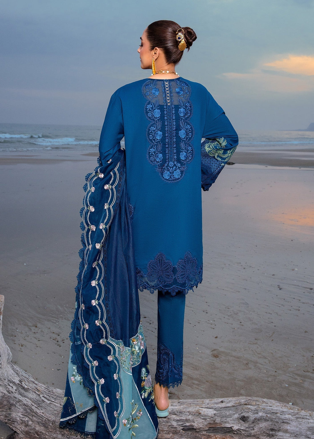 Crimson | Lawn 24 | Ulysses - Midnight - Luxury -  Libasekhas
