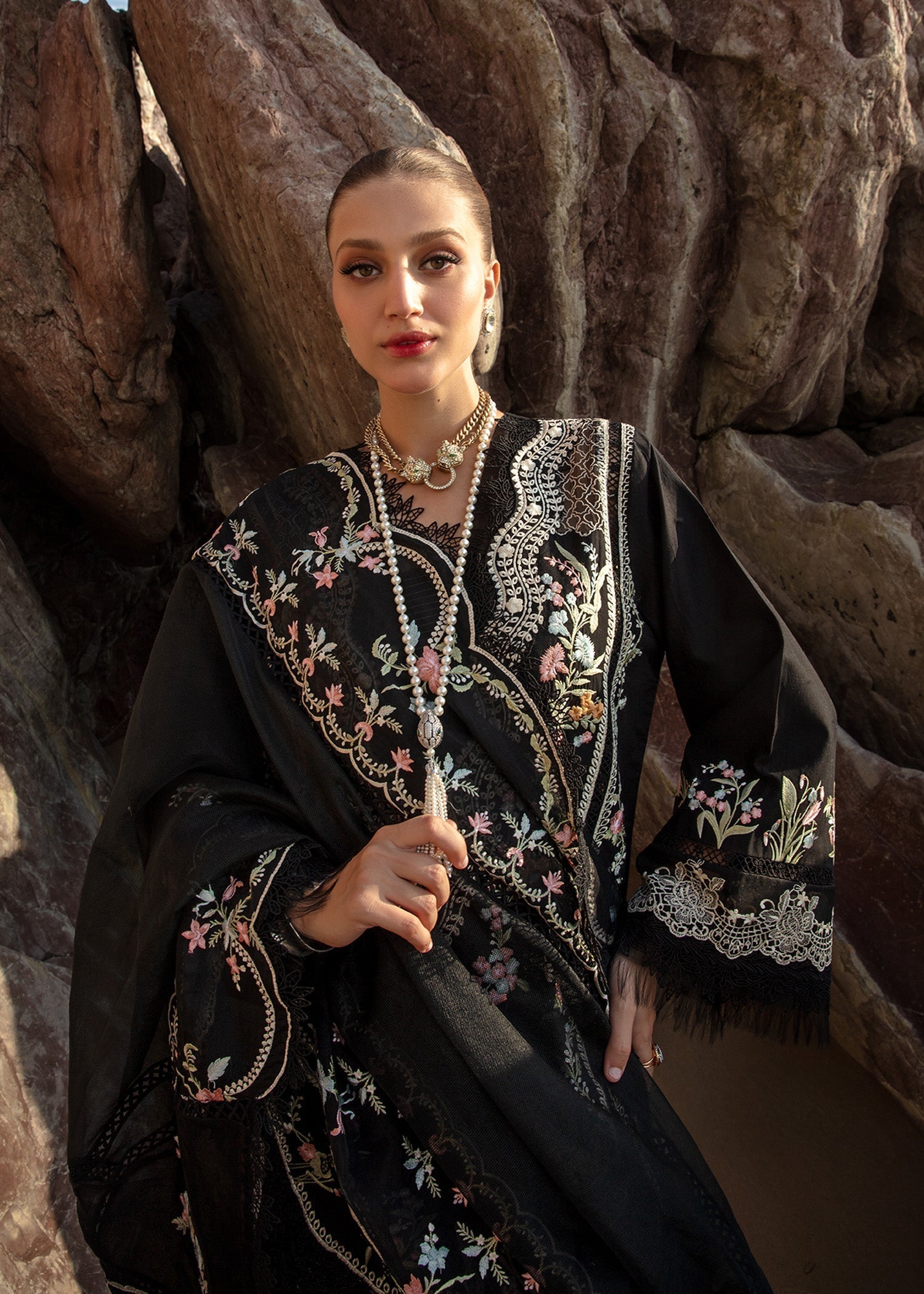 Crimson | Lawn 24 | Lolita - Onyx - Luxury -  Libasekhas