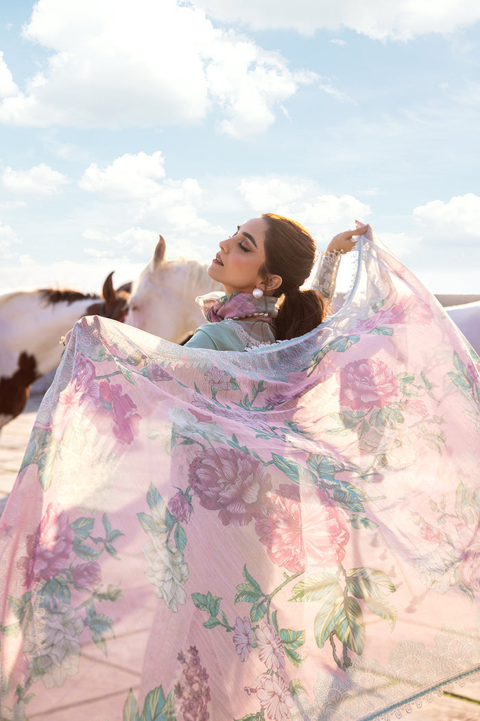 Saira Rizwan | Luxury Lawn 24 | KESHI - SRLL24-02 - by - Libasekhas UK - Registered Vendor of : Saira Rizwan - 100% Original Designer Dresss