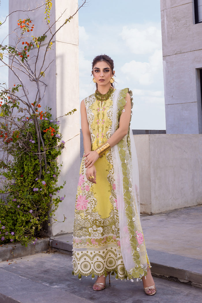 Saira Rizwan | Luxury Lawn 24 | TIFFANY - SRLL24-03 - by - Libasekhas UK - Registered Vendor of : Saira Rizwan - 100% Original Designer Dresss