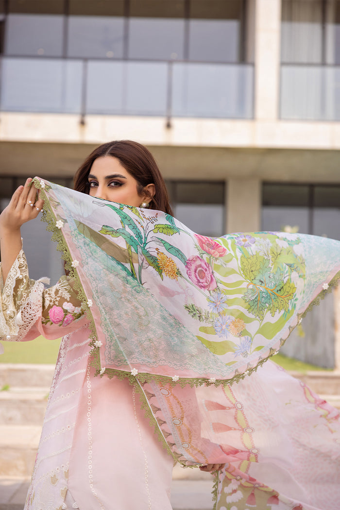 Saira Rizwan | Luxury Lawn 24 | LAUREL - SRLL24-01 - by - Libasekhas UK - Registered Vendor of : Saira Rizwan - 100% Original Designer Dresss
