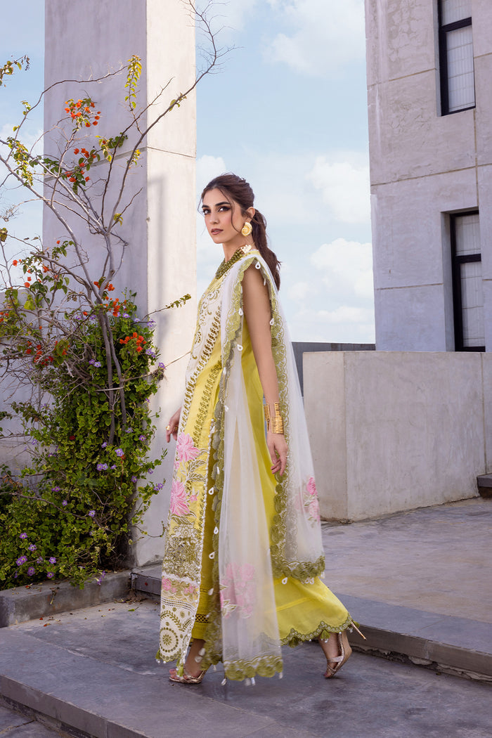 Saira Rizwan | Luxury Lawn 24 | TIFFANY - SRLL24-03 - by - Libasekhas UK - Registered Vendor of : Saira Rizwan - 100% Original Designer Dresss