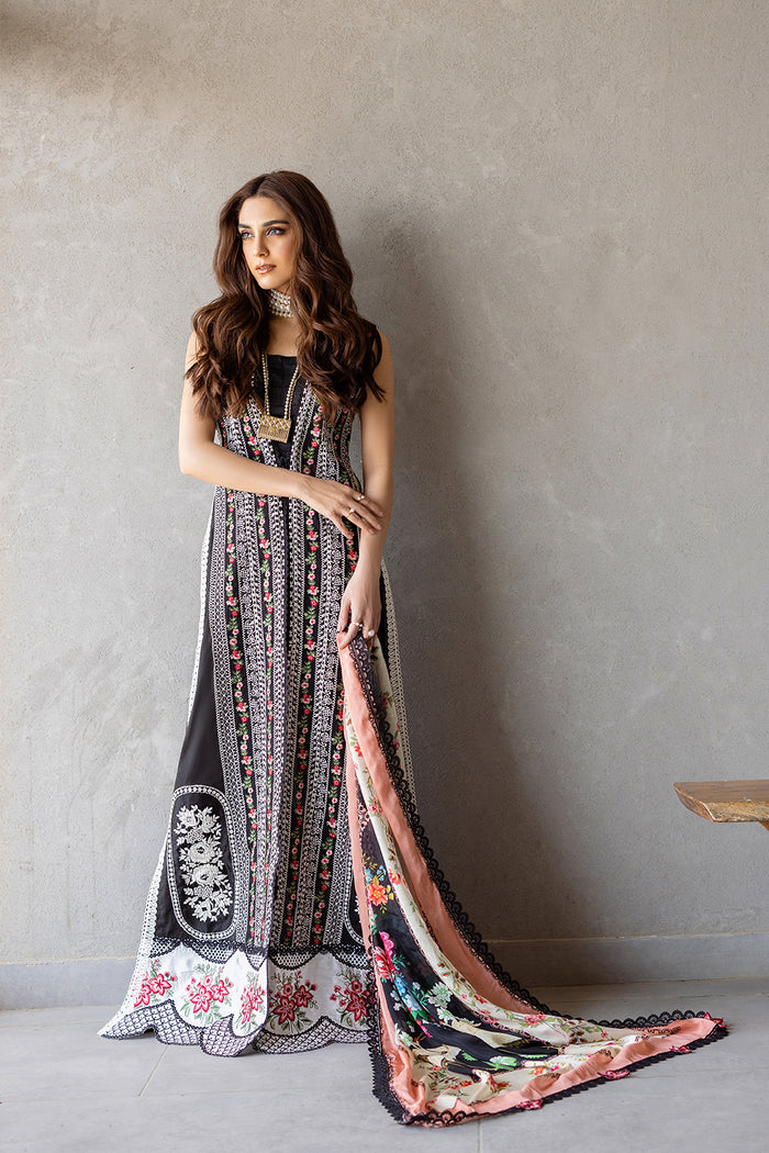 Saira Rizwan | Luxury Lawn 24 | EMBER - SRLL24-06 - by - Libasekhas UK - Registered Vendor of : Saira Rizwan - 100% Original Designer Dresss