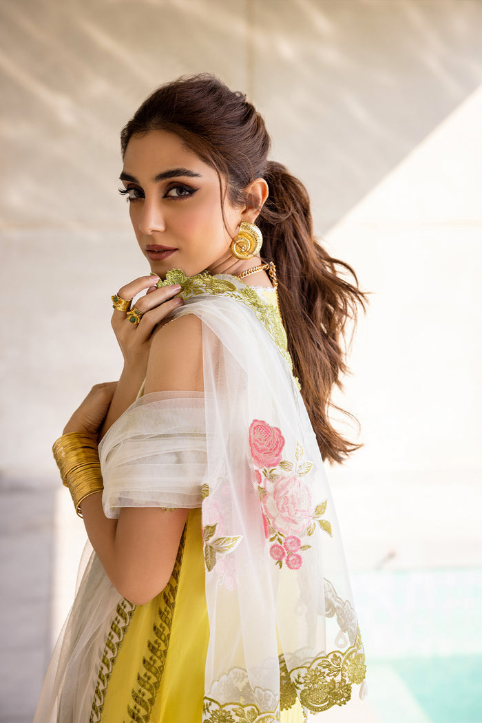 Saira Rizwan | Luxury Lawn 24 | TIFFANY - SRLL24-03 - by - Libasekhas UK - Registered Vendor of : Saira Rizwan - 100% Original Designer Dresss