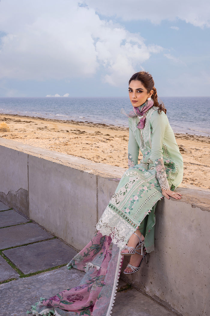 Saira Rizwan | Luxury Lawn 24 | KESHI - SRLL24-02 - by - Libasekhas UK - Registered Vendor of : Saira Rizwan - 100% Original Designer Dresss