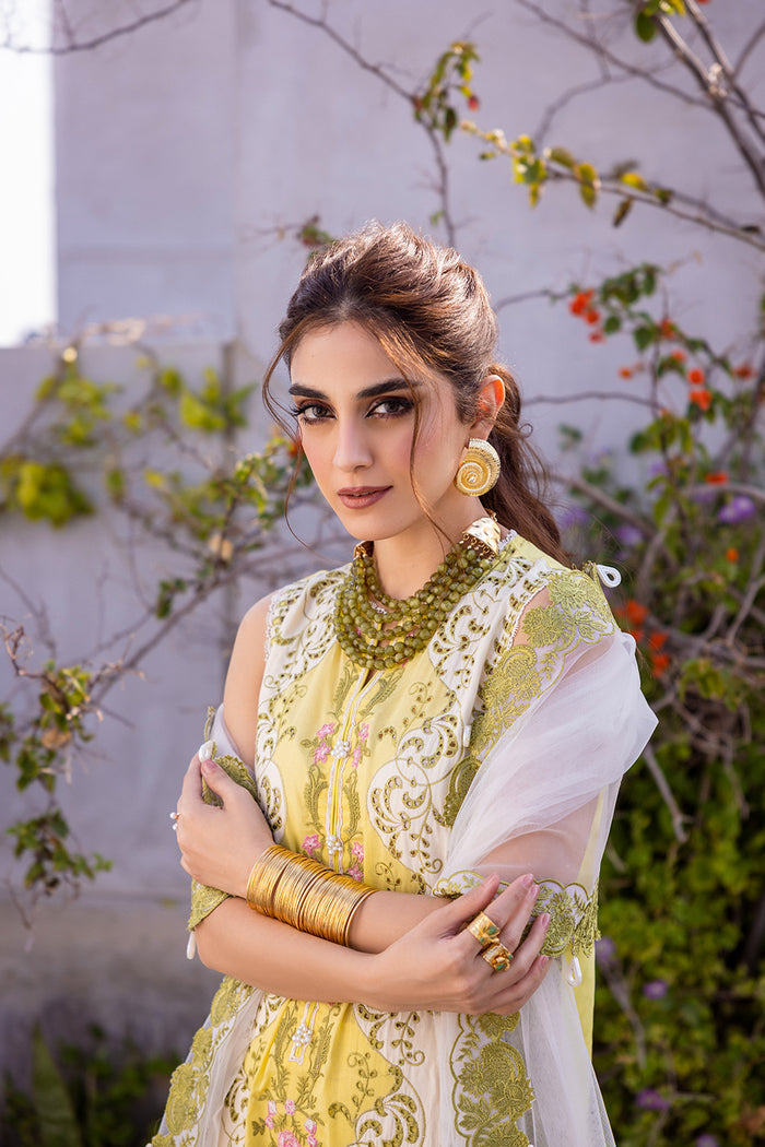 Saira Rizwan | Luxury Lawn 24 | TIFFANY - SRLL24-03 - by - Libasekhas UK - Registered Vendor of : Saira Rizwan - 100% Original Designer Dresss