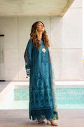 Saira Rizwan | Luxury Lawn 24 | SAPPHIRE - SRLL24-07 - by - Libasekhas UK - Registered Vendor of : Saira Rizwan - 100% Original Designer Dresss
