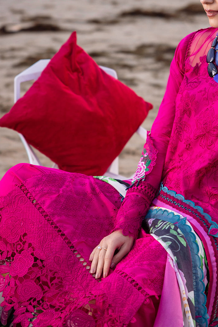 Saira Rizwan | Luxury Lawn 24 | DAMASK - SRLL24-08 - by - Libasekhas UK - Registered Vendor of : Saira Rizwan - 100% Original Designer Dresss