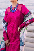 Saira Rizwan | Luxury Lawn 24 | DAMASK - SRLL24-08 - by - Libasekhas UK - Registered Vendor of : Saira Rizwan - 100% Original Designer Dresss