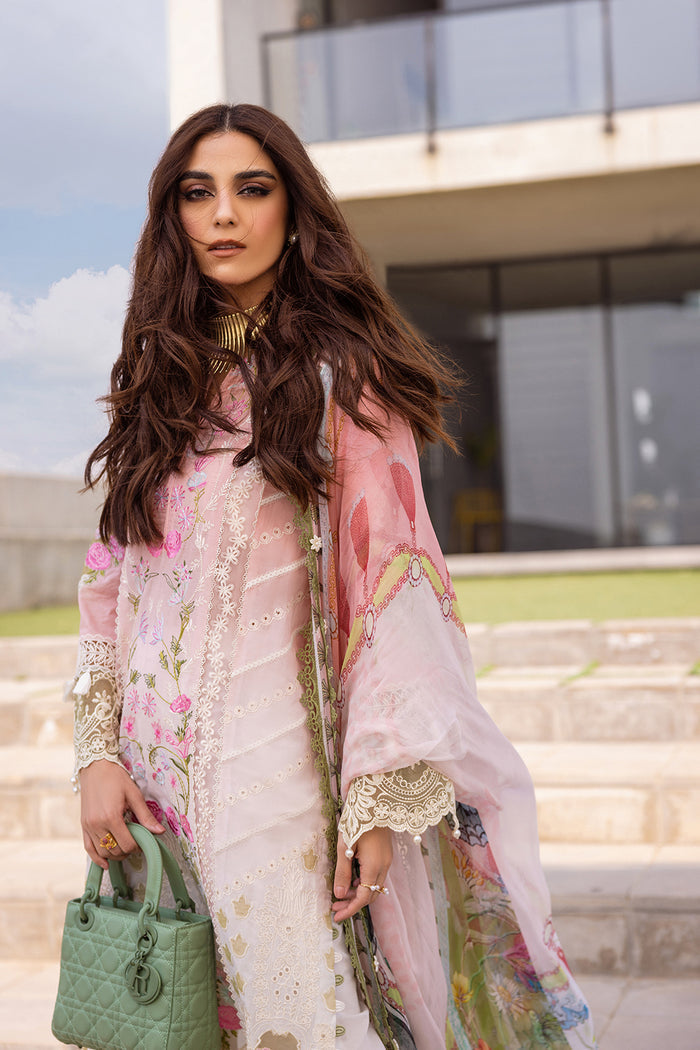 Saira Rizwan | Luxury Lawn 24 | LAUREL - SRLL24-01 - by - Libasekhas UK - Registered Vendor of : Saira Rizwan - 100% Original Designer Dresss