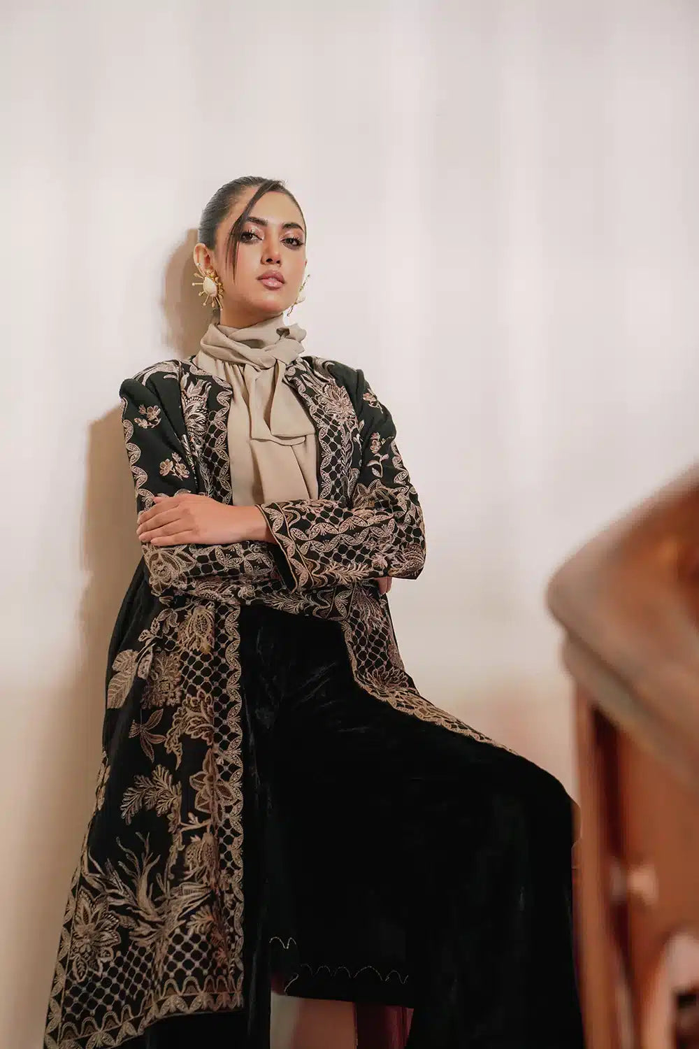 Saira Rizwan | Winter 23 | SALINA SR-05 - by - Libasekhas UK - Registered Vendor of : Saira Rizwan - 100% Original Designer Dresss