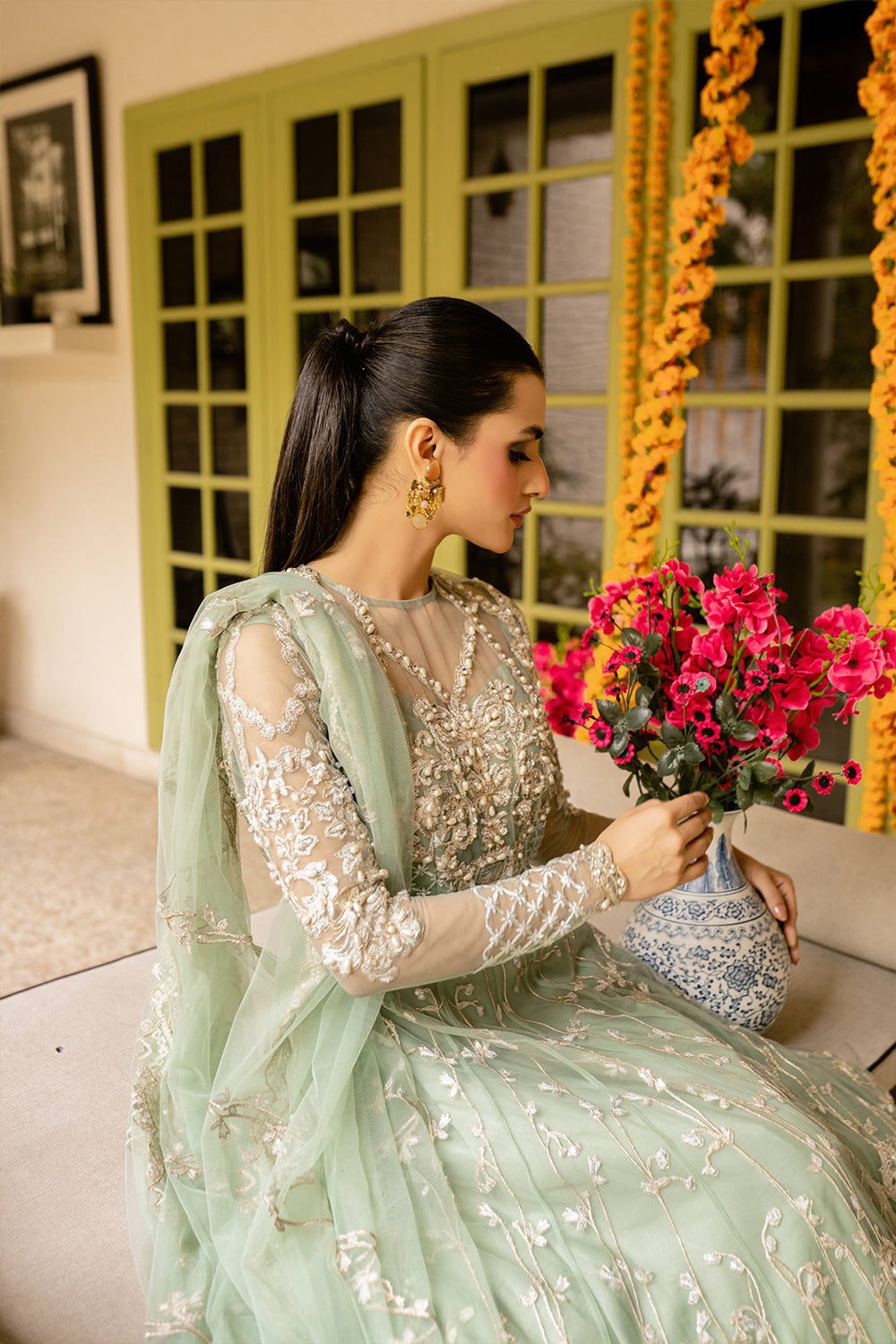 Saira Rizwan | Serafina Festive Formals | Cassiel - by - Libasekhas UK - Registered Vendor of : Saira Rizwan - 100% Original Designer Dresss
