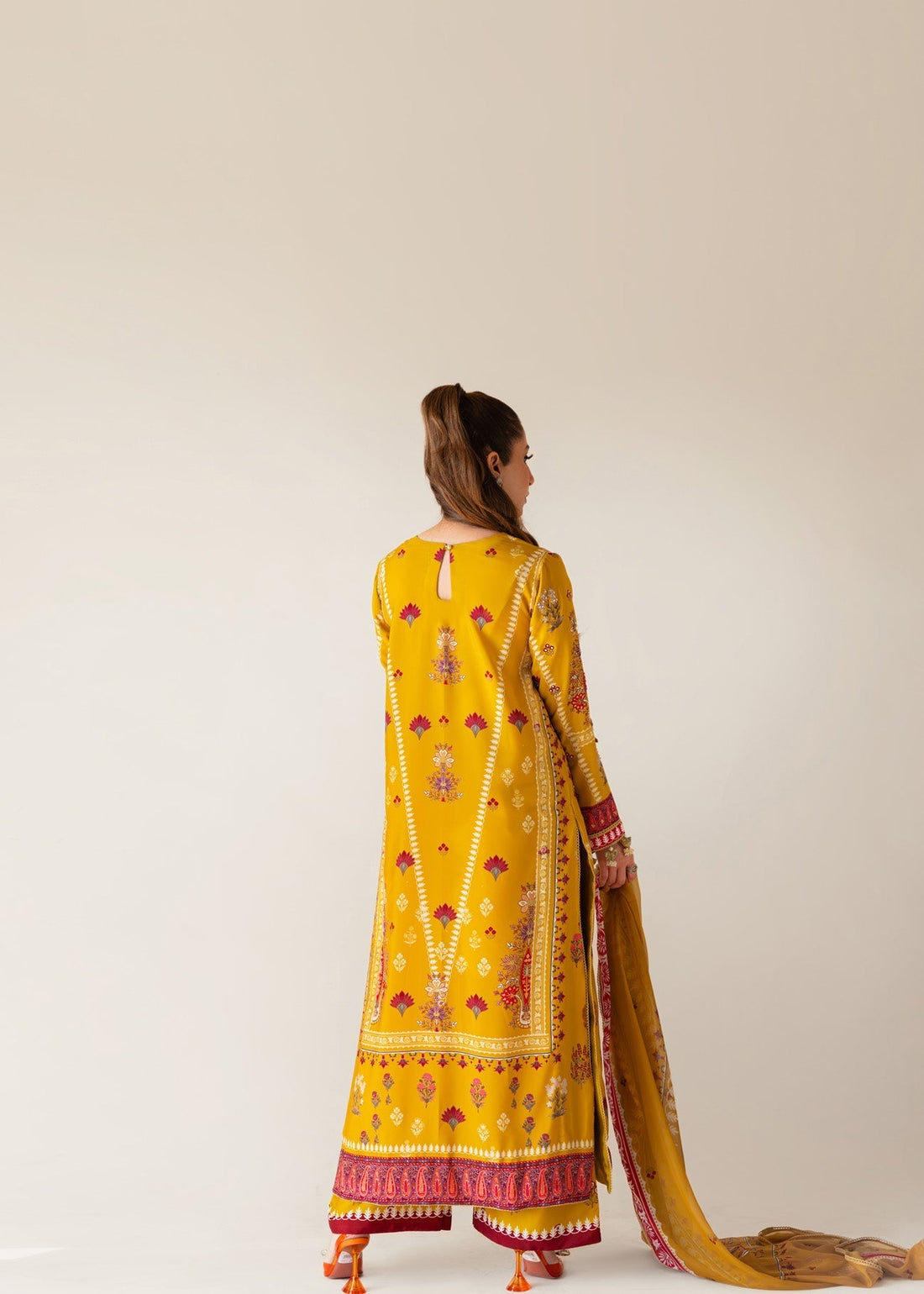 Sammy K | Bahar Formals | Marigold - by - Libasekhas UK - Registered Vendor of : Sammy K - 100% Original Designer Dresss