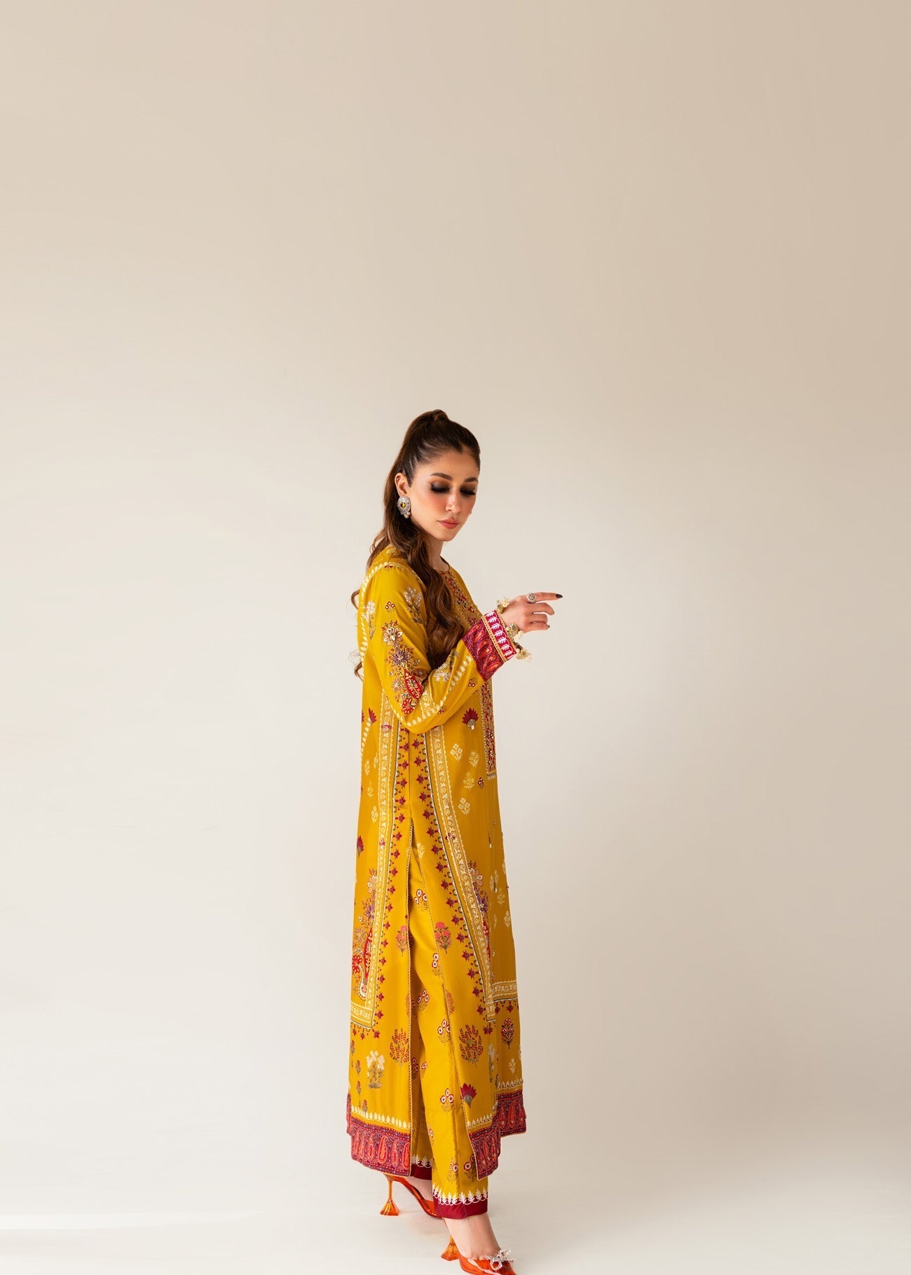 Sammy K | Bahar Formals | Marigold - by - Libasekhas UK - Registered Vendor of : Sammy K - 100% Original Designer Dresss