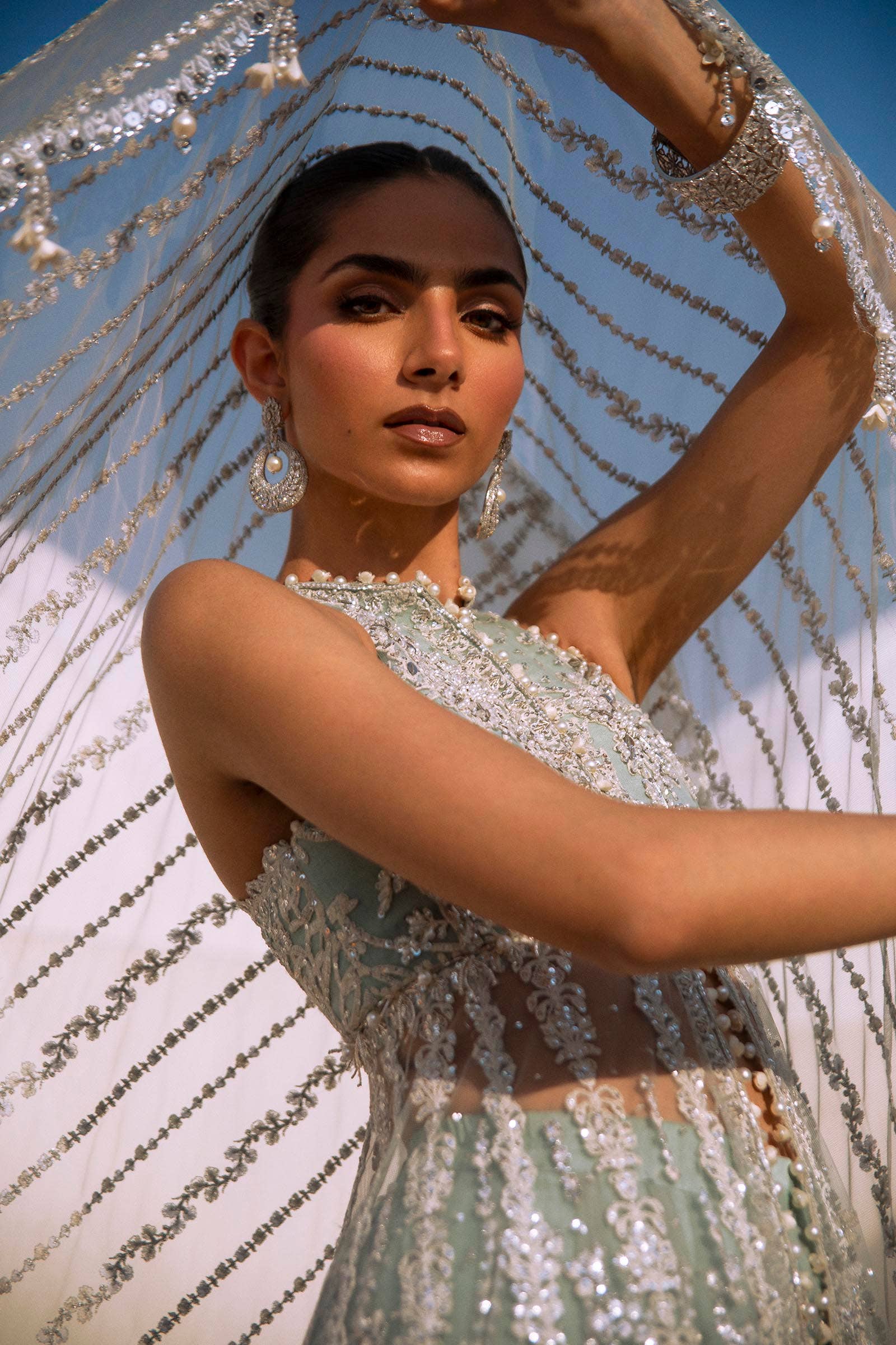 Sana Safinaz | Nura Festive 24 | N241-004-3CT - by - Libasekhas UK - Registered Vendor of : sana - 100% Original Designer Dresss
