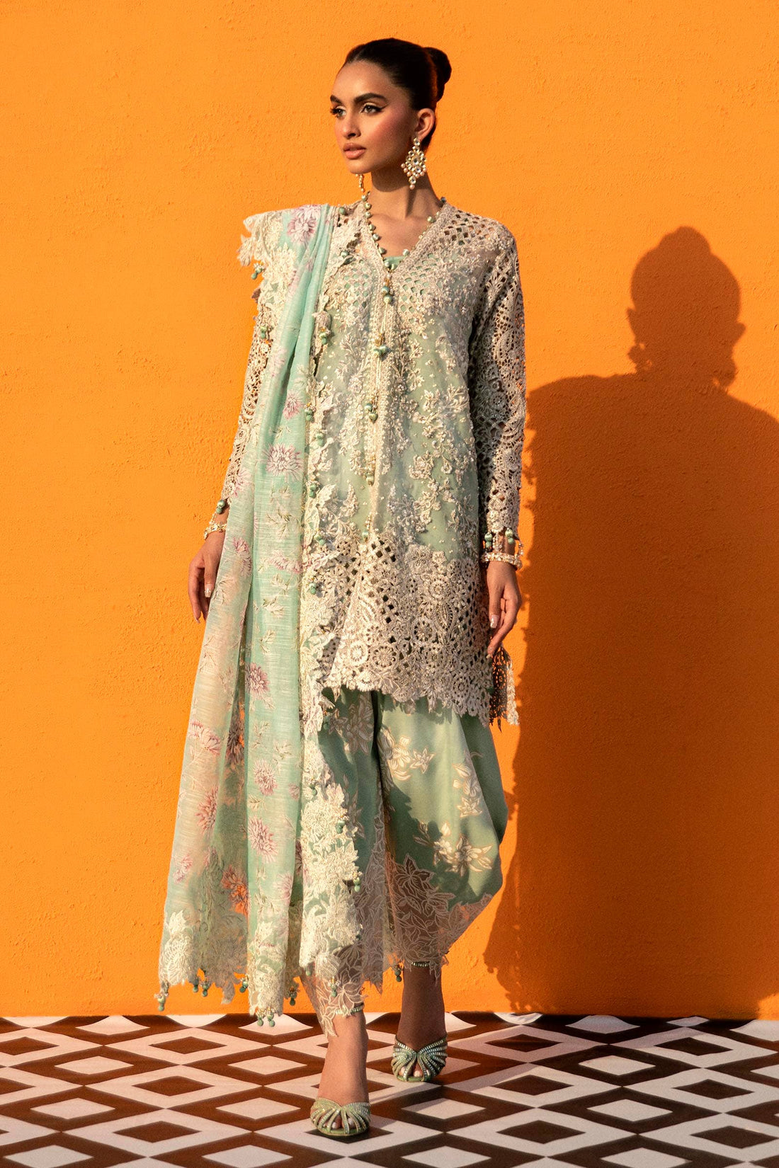 Sana Safinaz | Nura Festive 24 | N241-007-3CV - Bridal -  Libasekhas