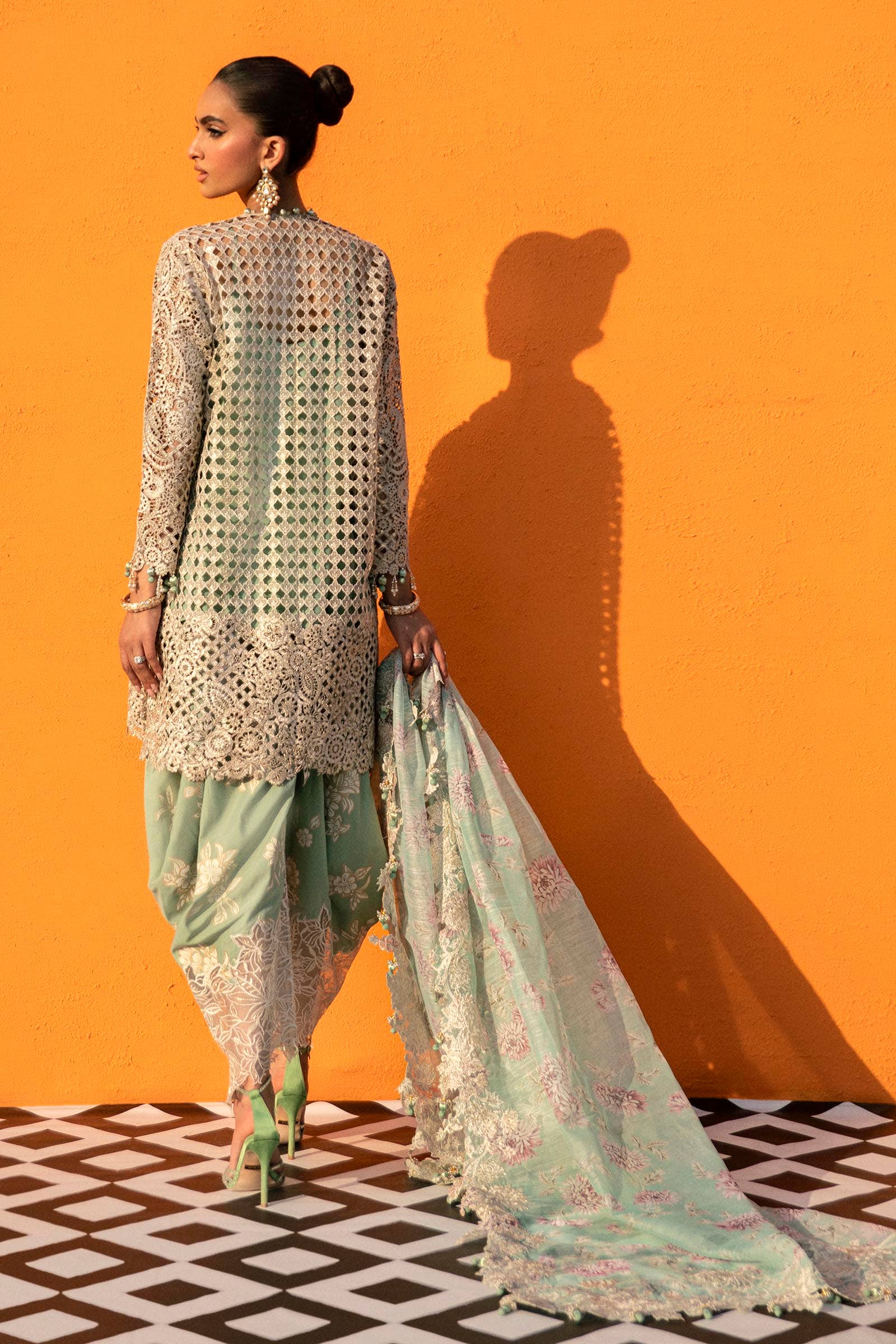 Sana Safinaz | Nura Festive 24 | N241-007-3CV - Bridal -  Libasekhas
