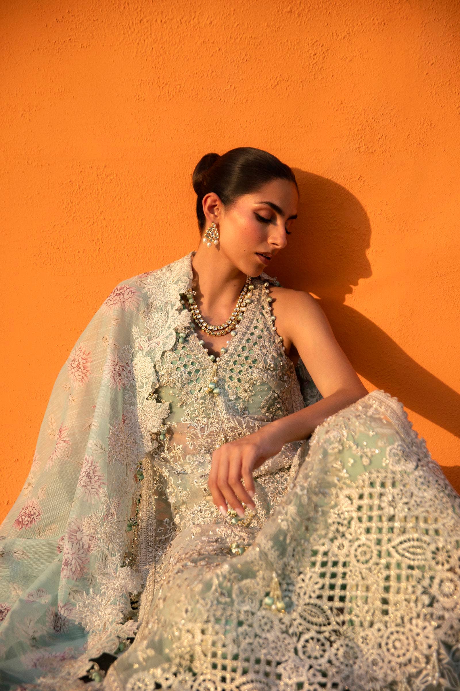 Sana Safinaz | Nura Festive 24 | N241-007-3CV - Bridal -  Libasekhas