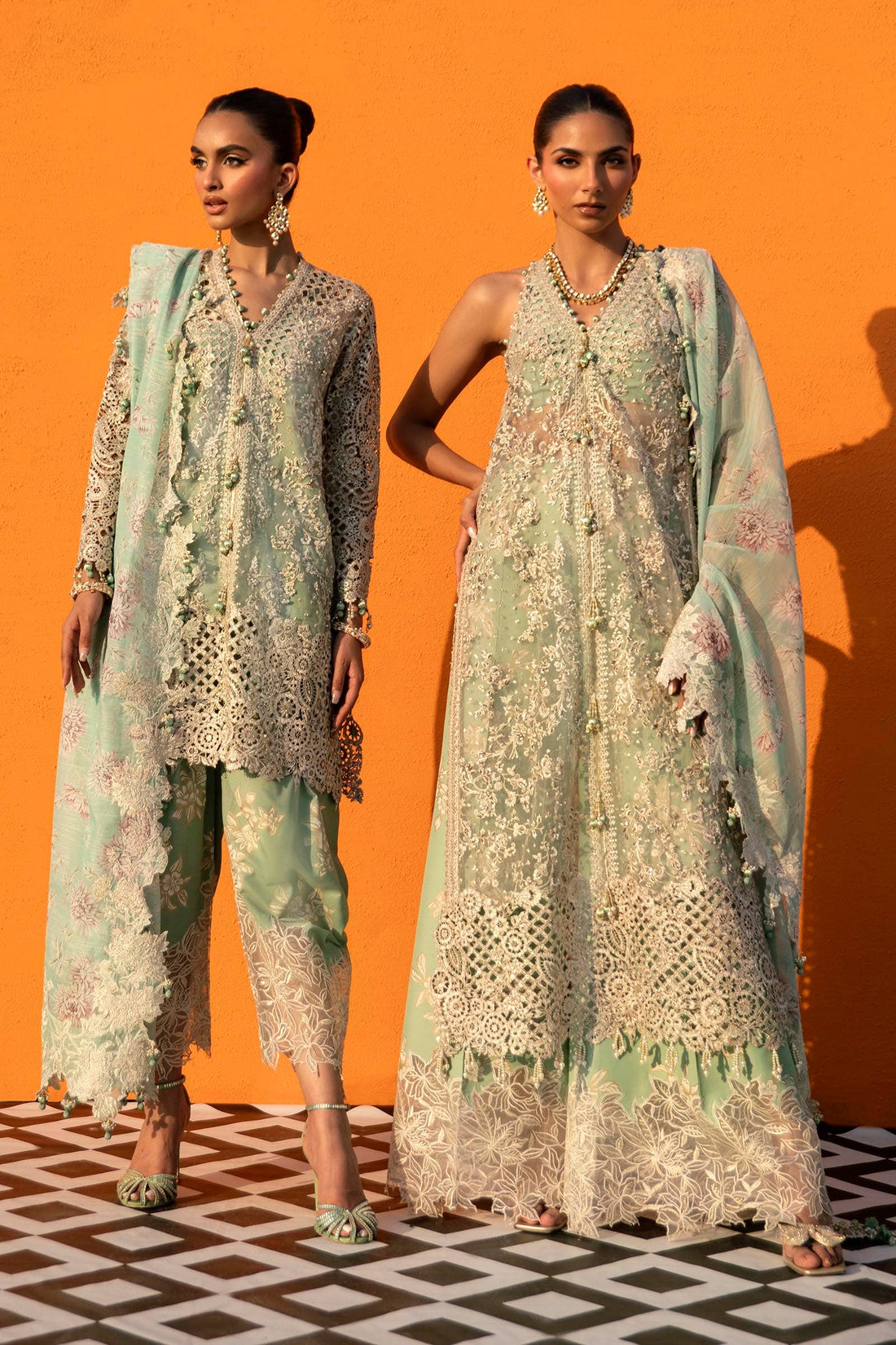 Sana Safinaz | Nura Festive 24 | N241-007-3CV - Bridal -  Libasekhas